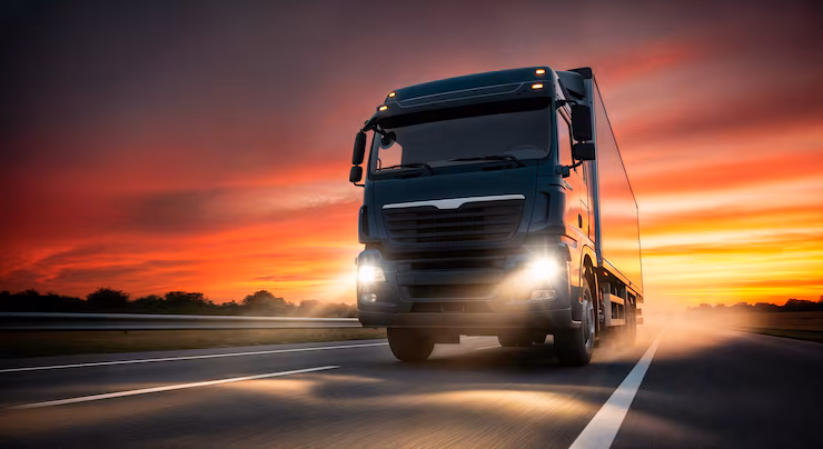 Φορτηγό MASTERFRIGO σε διεθνή δρομολόγιο